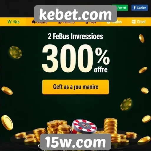 Promoções e bônus atraentes em kebet.com